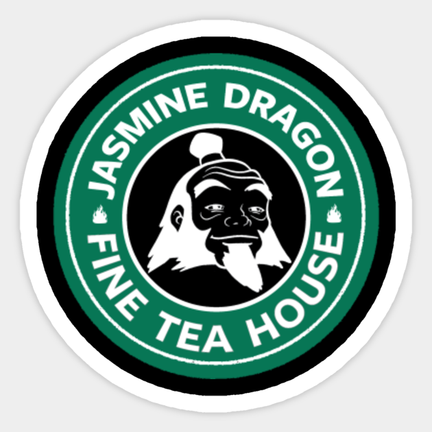 Jasmine Dragon Fine Tea House Avatar Avatar Last Airbender Sticker